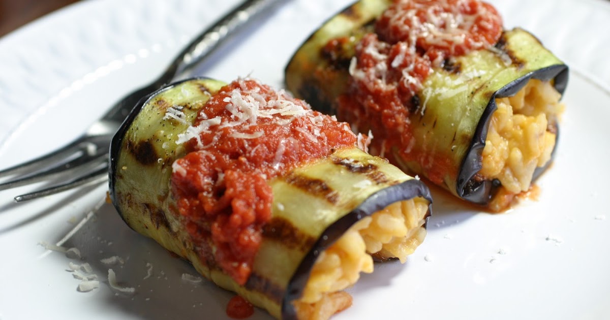 The Italian Dish Eggplant Rollatini