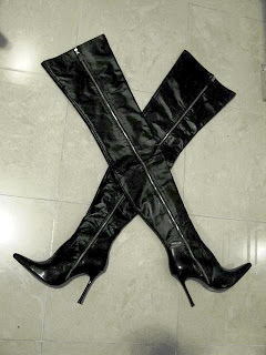 leather crotch boots for sale