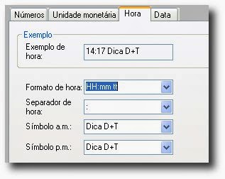 Veja o exemplo