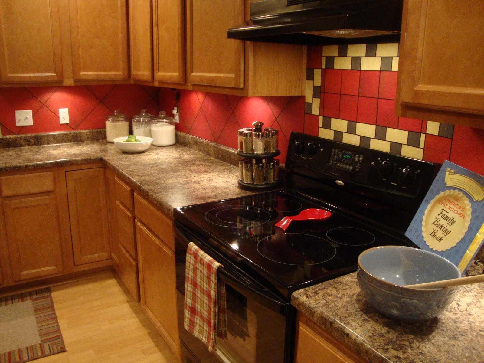 Decoupaged Backsplash Tutorial Just Jonie