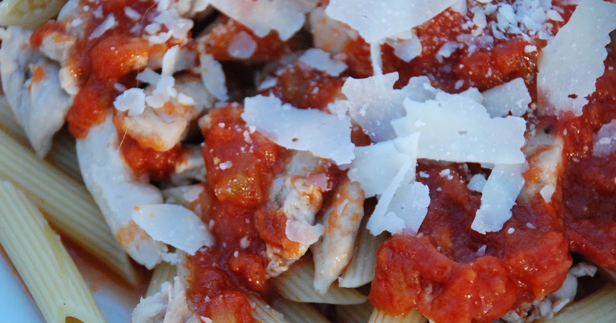 CupCakes and CrabLegs Chicken Thigh Pasta Sauce With Herbs and Tomatoes