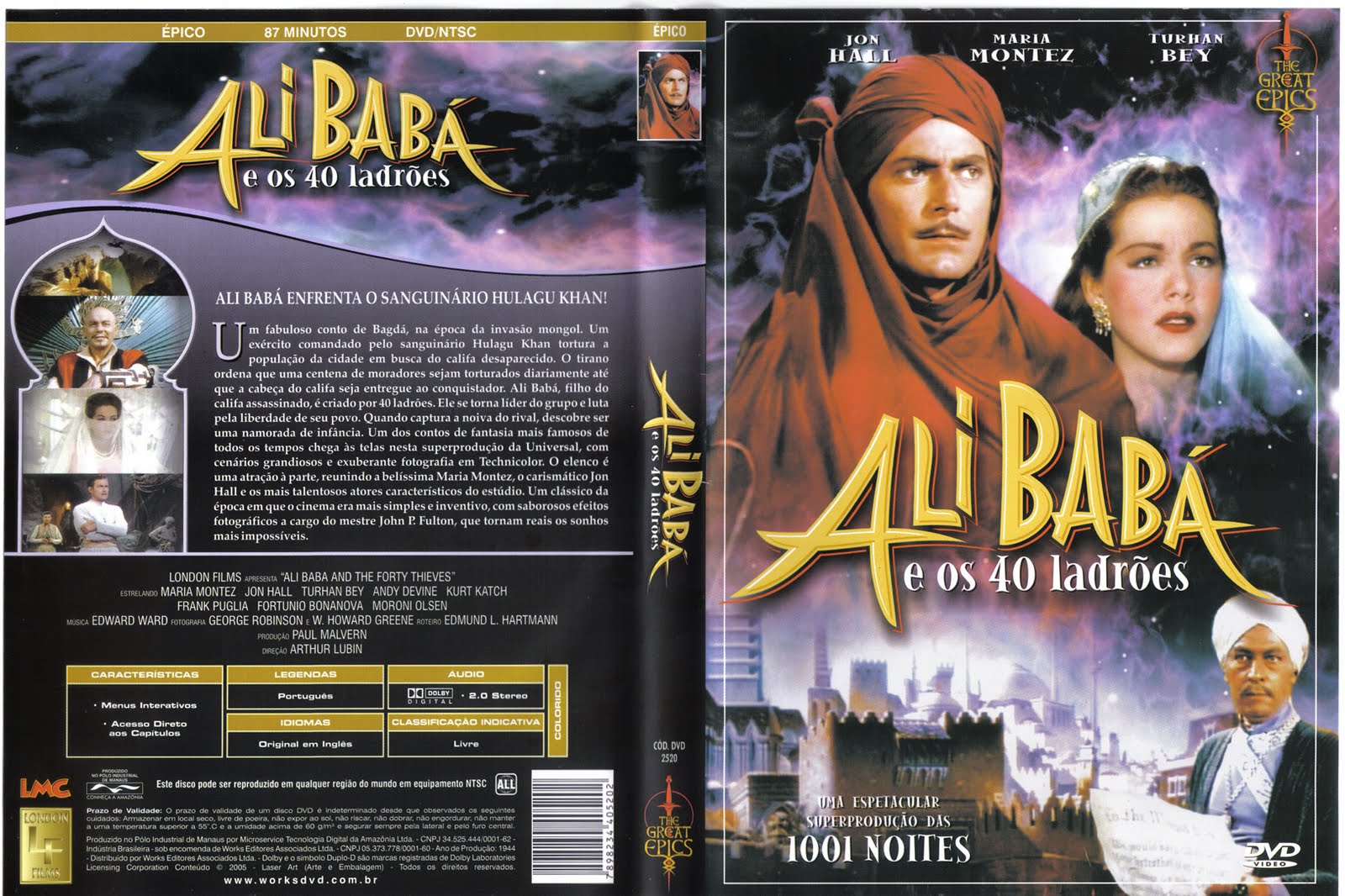 Ali Baba e os Quarenta Ladroes movie