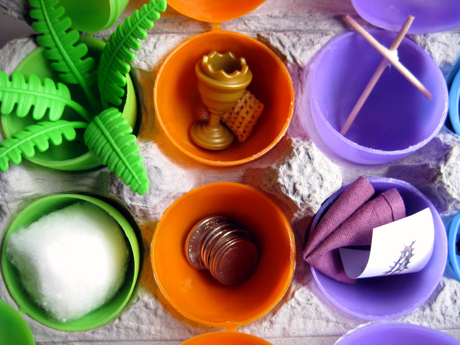 a police wife Easter Craft Resurrection Eggs