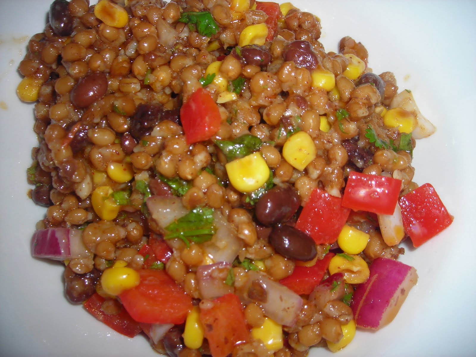 Simply Real Wheat Berry Salad