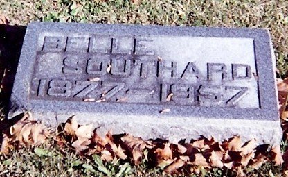 Belle Luckett Southard's stone