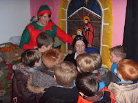 With Granny Christmas and her Elf