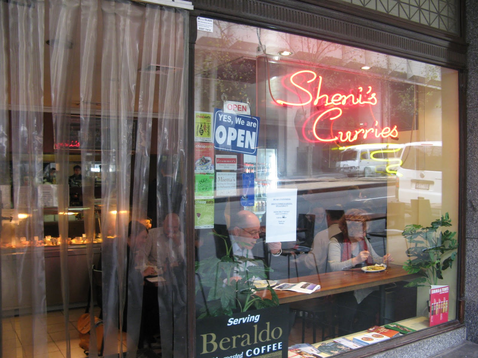 My Food Odyssey Sheni's Curries, Melbourne