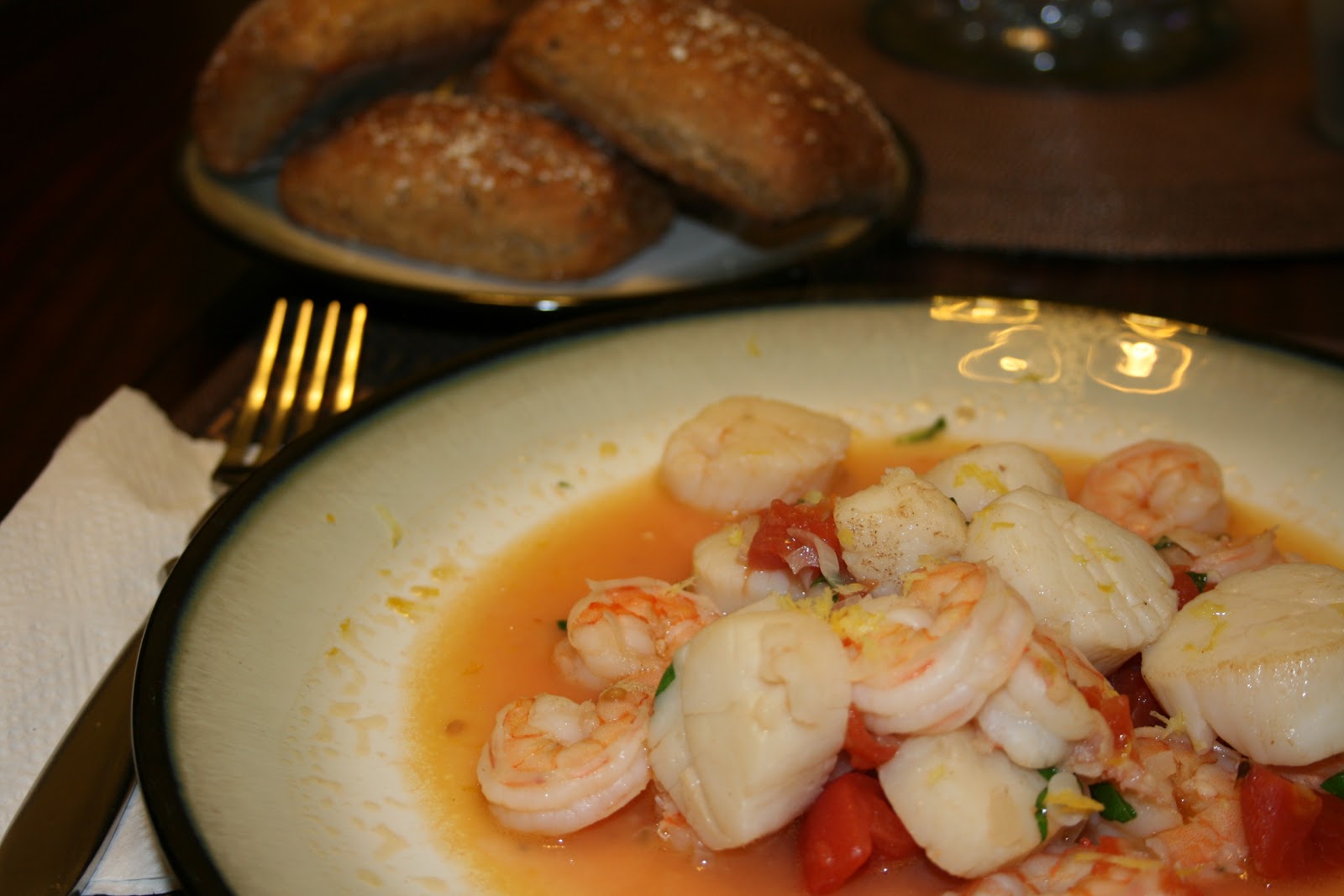 It really IS that easy to make... Recipe 87 Shrimp and Scallops