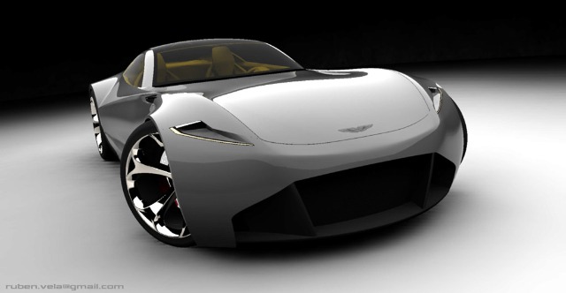 Estudante cria novo desenho do carro de James Bond