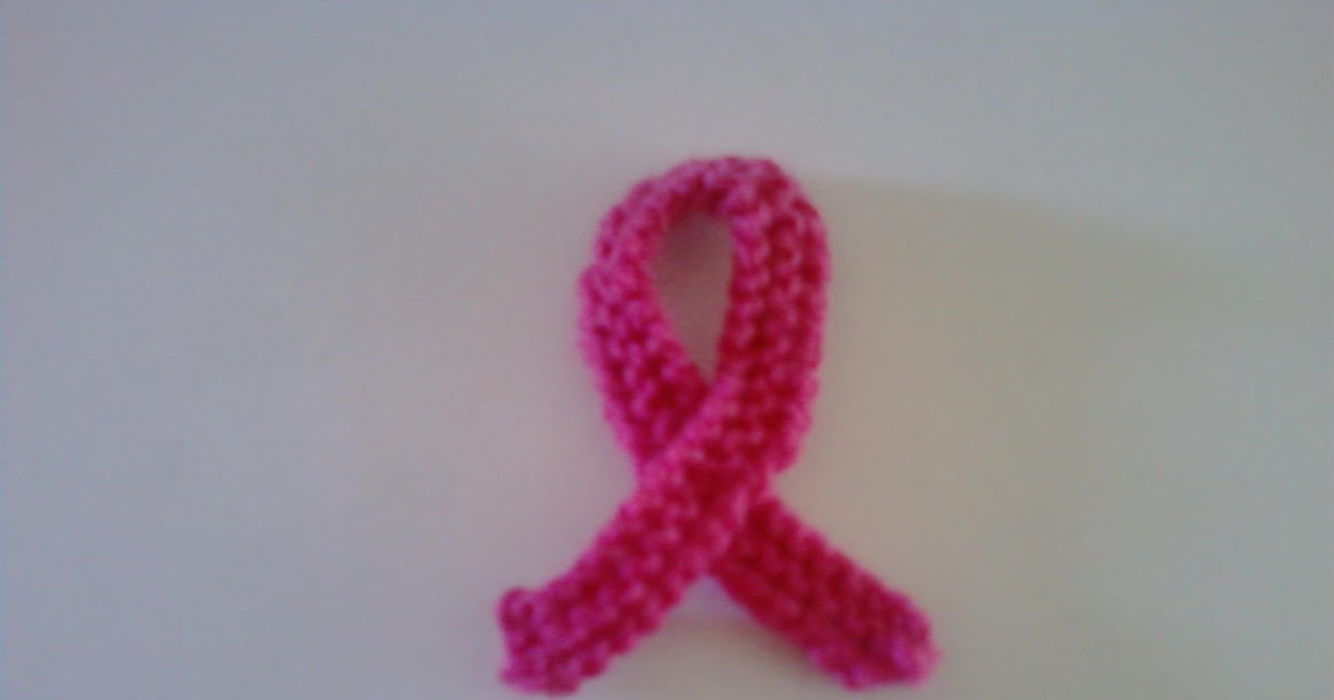 Fiber Junky Breast Cancer Awareness Pin Knitting Pattern