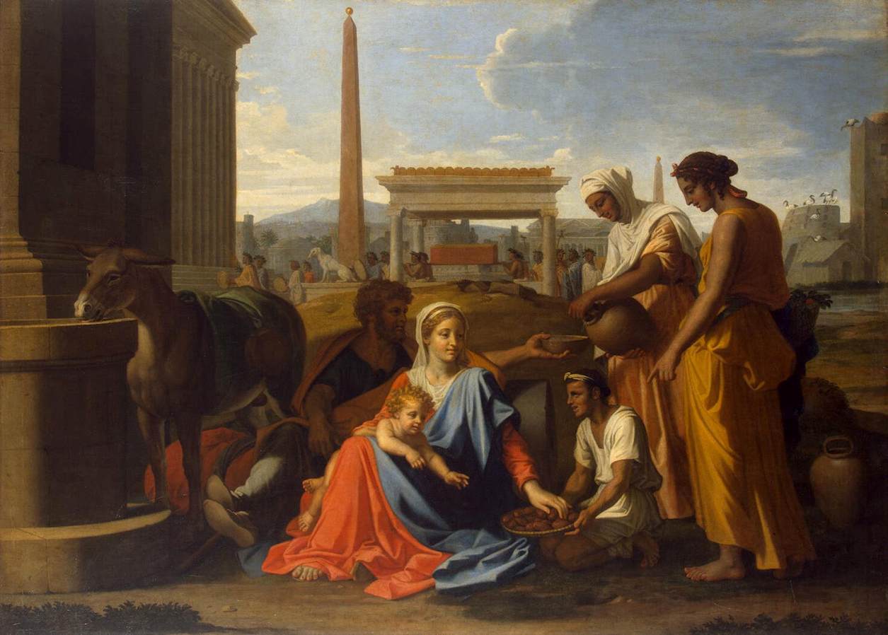 PARTICIPATIO La sainte Famille vue par Nicolas Poussin