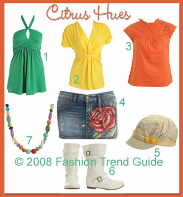 citrus hues