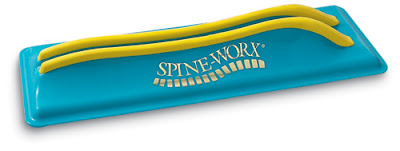 Use the Spine worx to align your thoracic and lumbar vertebrae