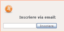 gadget inscriere via email