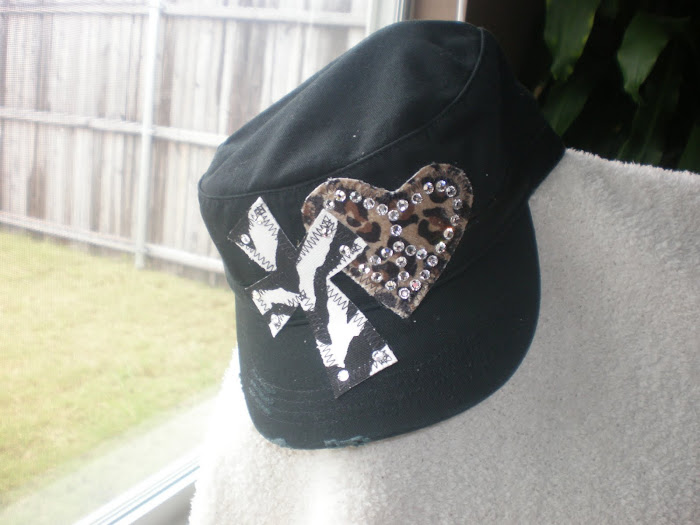 Heart Cross Hat