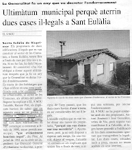 ANY 1994 : L'AJUNTAMENT ORDENA L'ENDERROC DE "DUES" CASES DE LES COMUNES