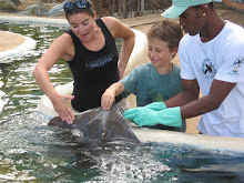 Erika and the stingray