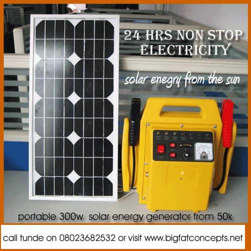cheap solar energy in nigeria 24hrs portable solar energy generator