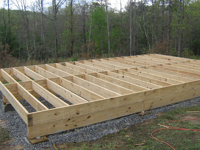 Homesteading In Tennessee Framing The Floor