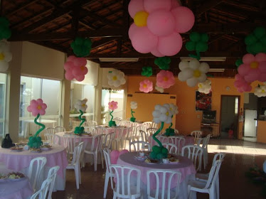 Decoração com baloes