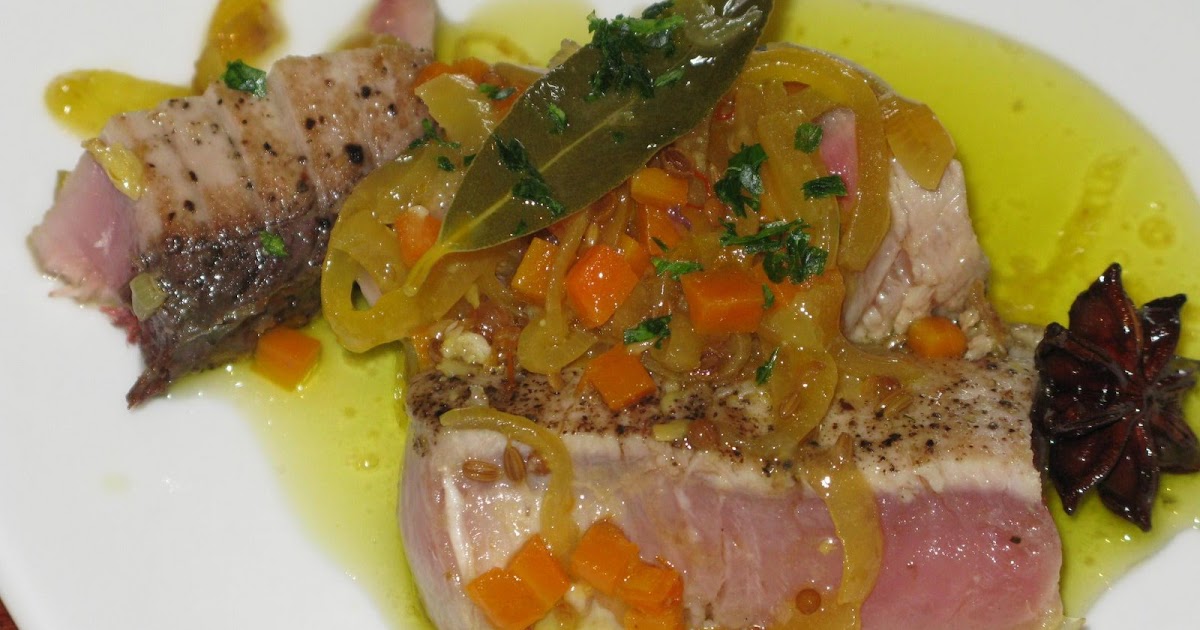 The Food Vine Tuna Escabeche!