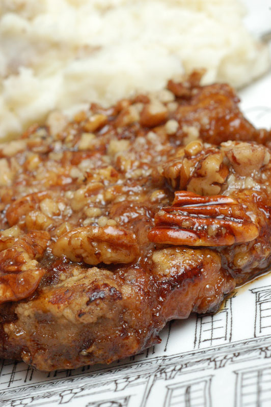 Honey Pecan Pork Chops