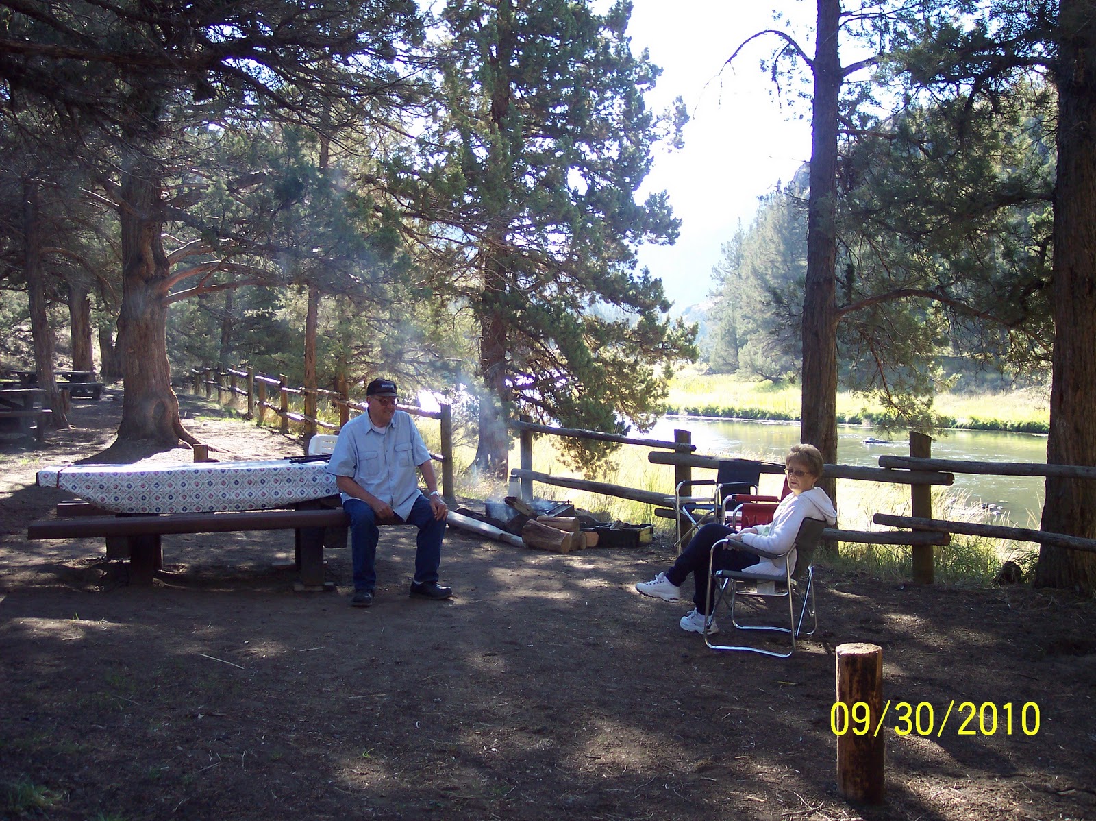 Glenna's memories Camping near Prineville ORegon on Crooked River