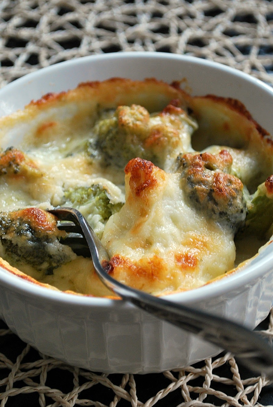 Broccoli And Cauliflower Gratin Recipe — Dishmaps
