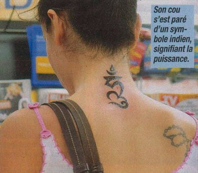 Alyssa Milano Tattoos