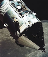 Apollo 17 CSM (America), from Apollo 17 LM (Challenger)