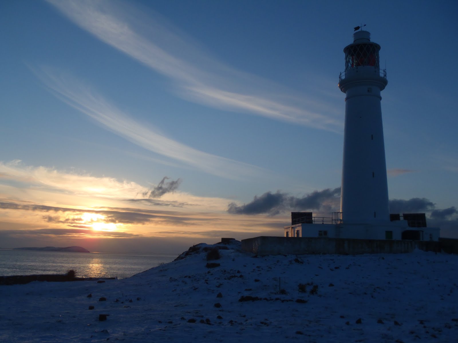 Christmas Eve on Flat holm