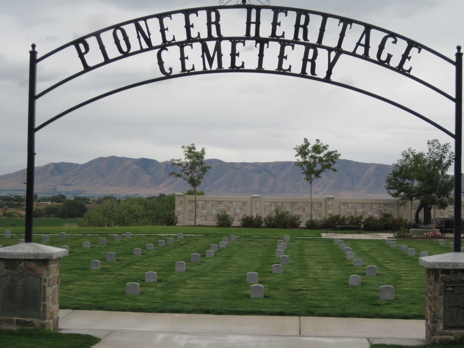 Wyoming Family Pioneer Heritage Cemetery Spanish Fork Utah