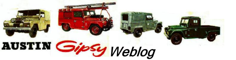 The Austin Gipsy Weblog