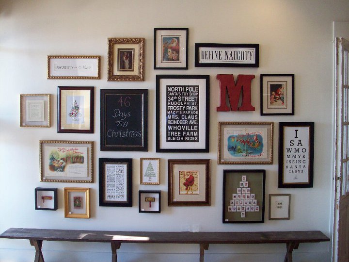 Christmas canvas diy gold leaf decorations craft painting came down budget friendly misbehavior supply easy decor hurled leaped itself upon Craftify It: Christmas Art