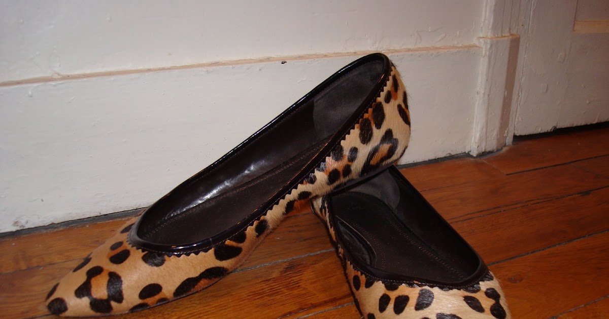 ballerine leopard zara
