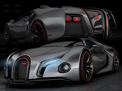 New Super 2010 Renaissance Bugatti Sports Cars Concept-3 