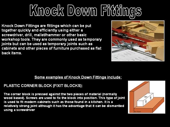 Sam K Knock Down Fittings