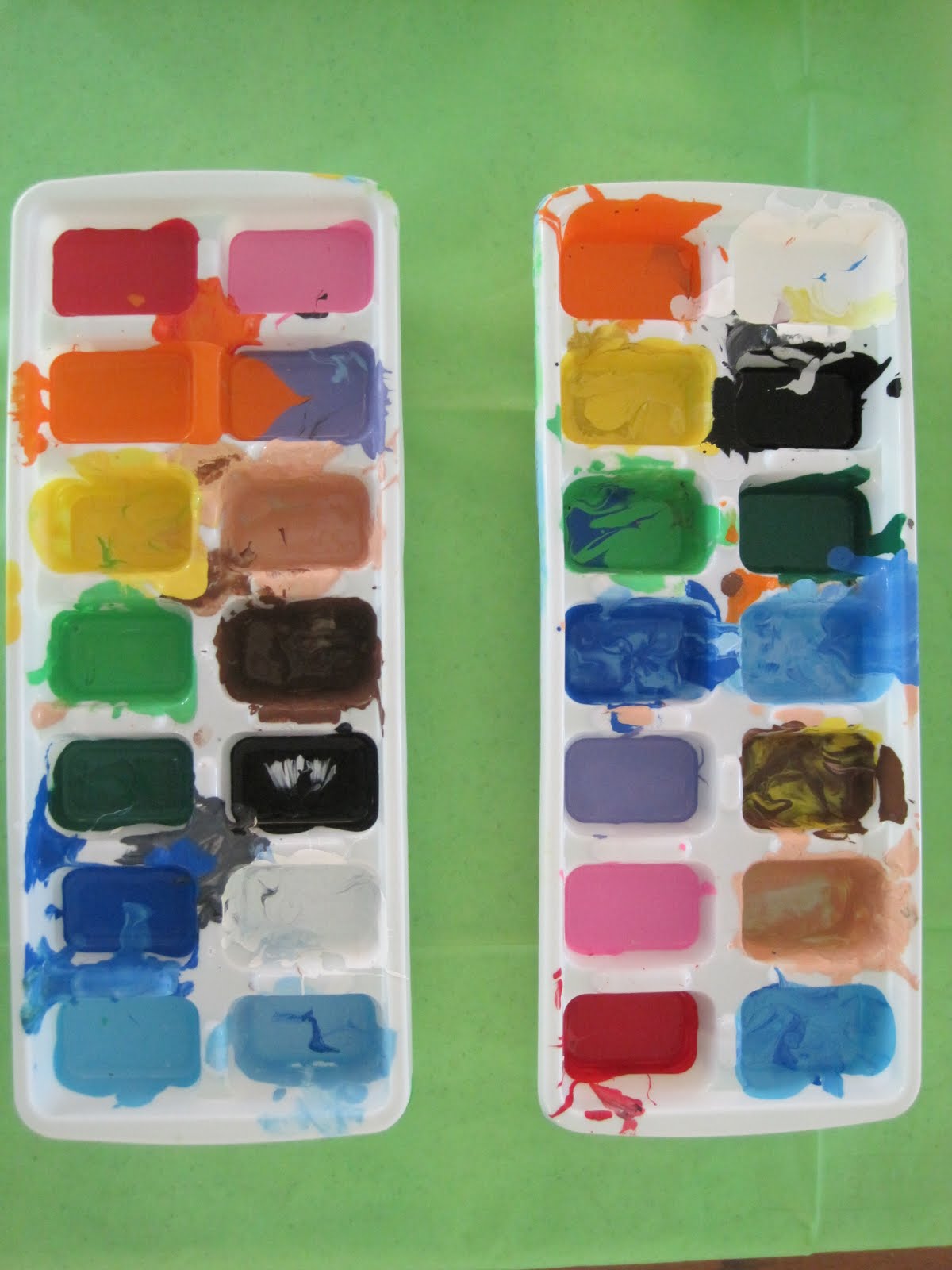 Blue Hydrangea Color Trays