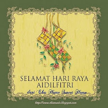 Salam Aidil Fitri Dari K Shima (E-Bu Sweet Home)