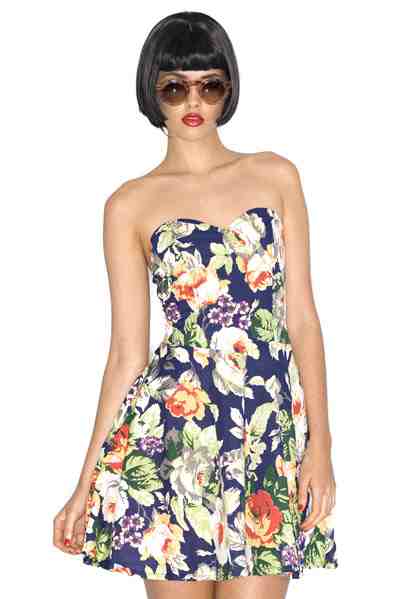 Motel Nautical Dress. motel spring rose dress-i LOVE