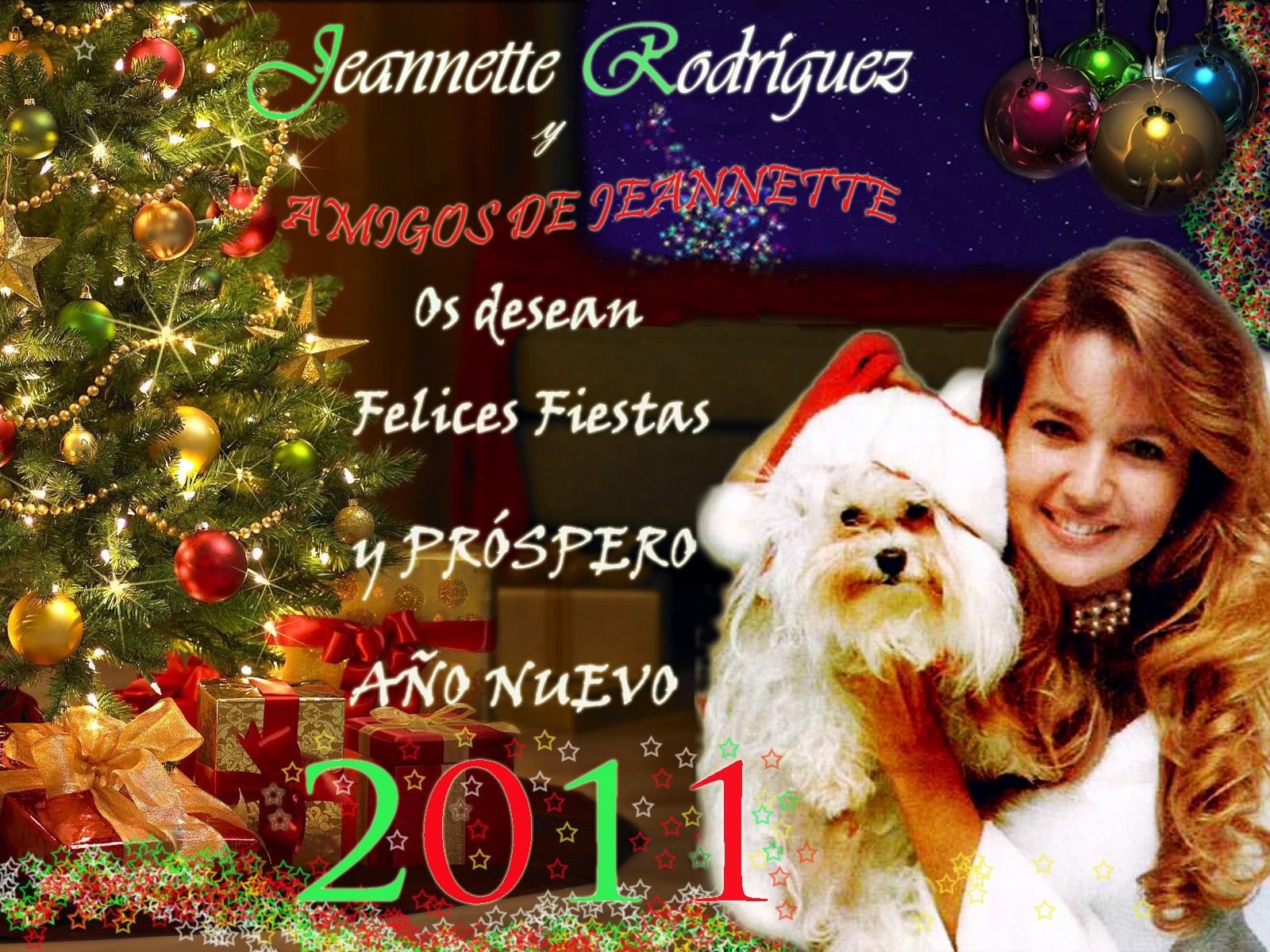 Amigos de Jeannette: ¡Feliz Navidad, amigos!