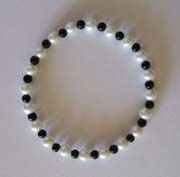 8" Black Onyx & Pearl Bracelet $30.00