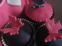 3D butterfly cupcakes