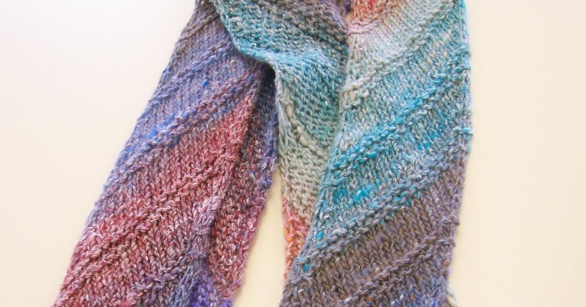 KnitTraders of Kingston Patterns: Classic Diagonal Scarf