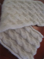 felted knitting bag