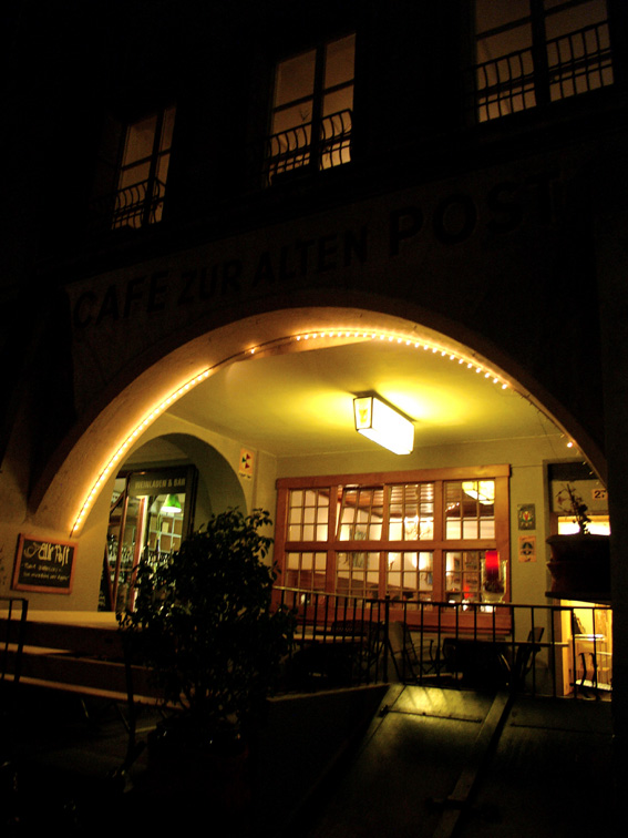 ZAP - Zur alten Post Bern          ggü Schlachthaustheater - Tür an Tür zum Musikkonservatorium