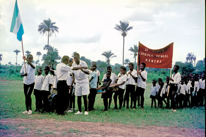 Teacher Goba (all white) - independence day celebration