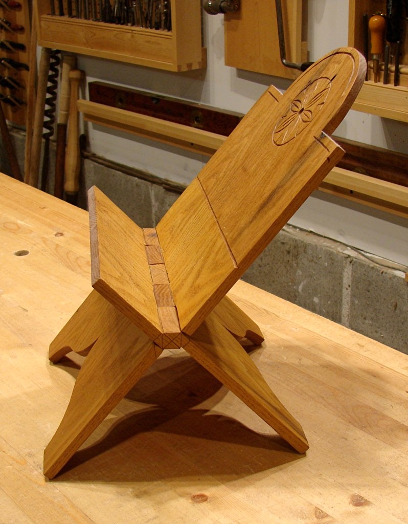 Dan's Shop Folding Book Stand Revisited