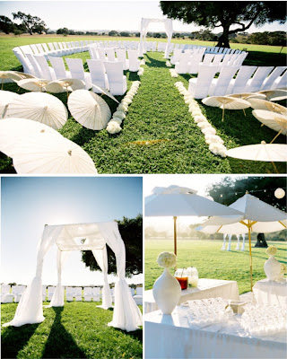 White Outdoor Wedding