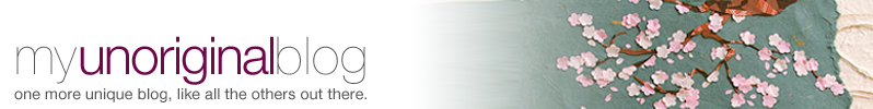 My Unoriginal Blog